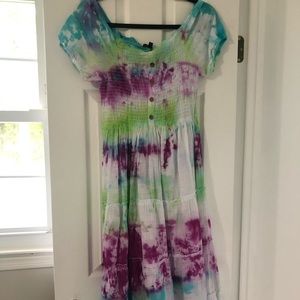 Tie Dye cotton dress